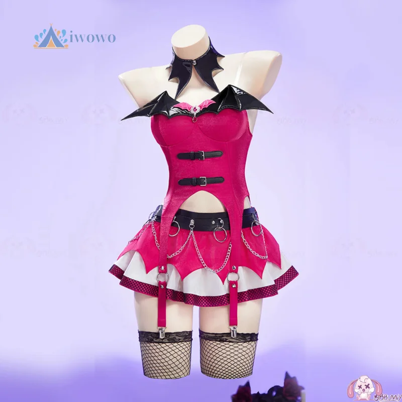 جديد أنيمي الوحش كوس عالية Draculaura تأثيري حلي الخيال الوردي تنورة معصمه موحدة عيد الميلاد مجموعة حفلة الهالوين #3