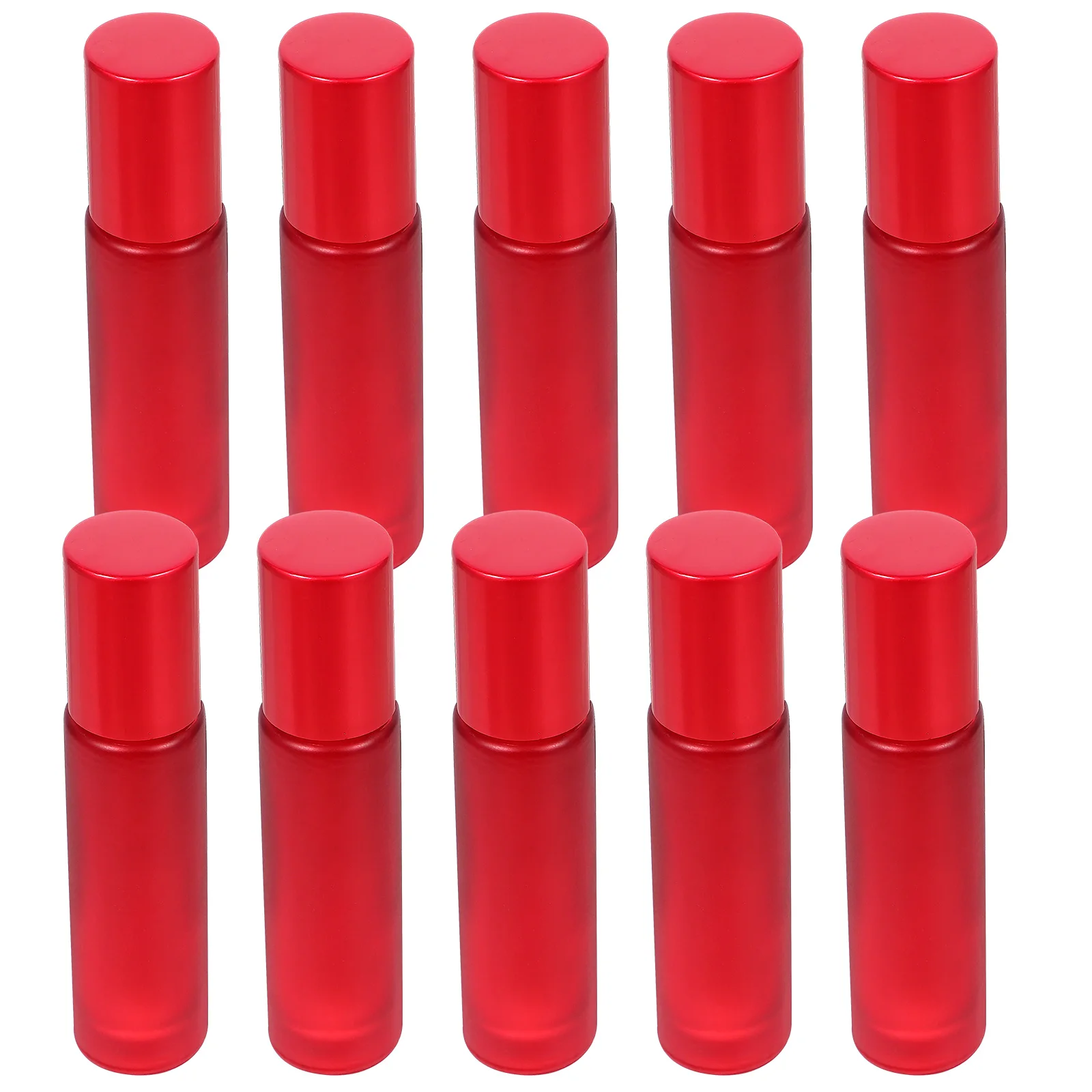 

10Pcs 10ml Glass Roller Ball Bottles Durable Refillable Containers Roll on Bottles Roller Ball Container