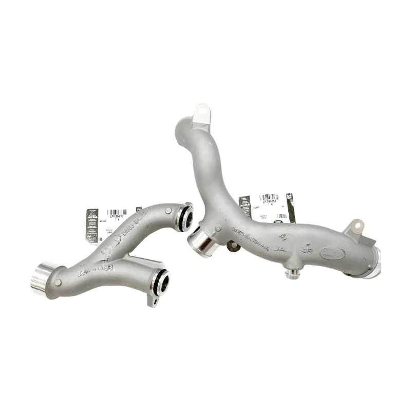 LR186859 AJ814311 LR186917 AJ814312 is suitable for Land Rover Jaguar reinforced thermostat aluminum water pipe