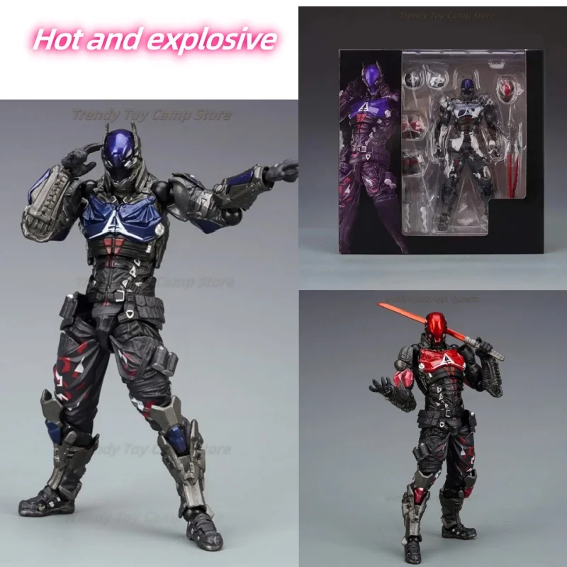 

【В наличии】YAMAGUCHI Фигурка Arkham Knight Batman Red Hood Robin Jason Todd Figuarts Игровая модель Коллекция игрушек