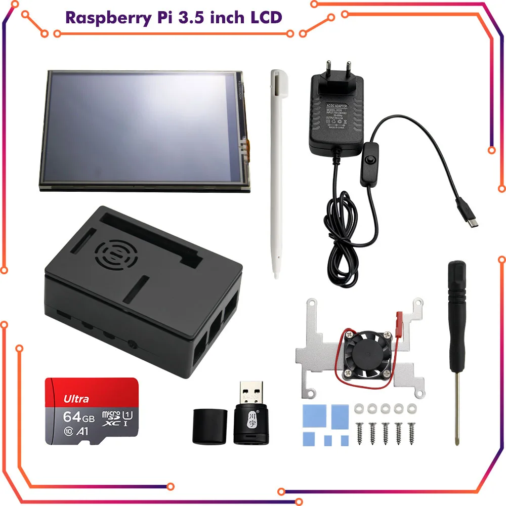 Raspberry Pi 3.5 inch LCD Touchscreen Display Module 480x320 3.5