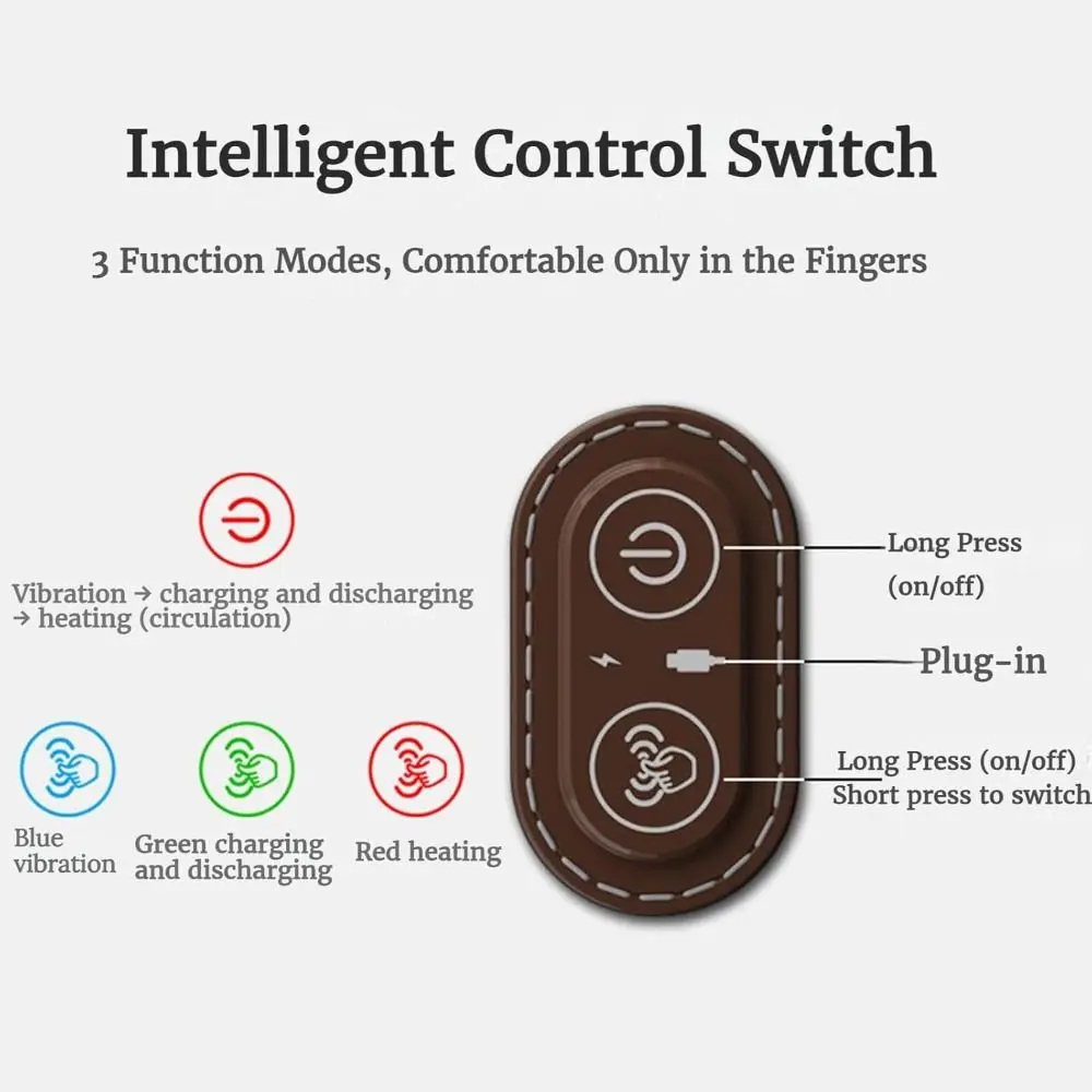 3-in-1 3-in-1 Neck Massage Pillow Neck Massage Soft Neck Massage Pillow Memory Foam Neck Massager