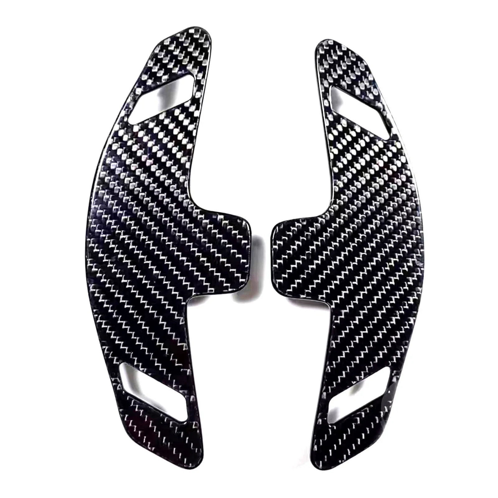 Real Carbon Fiber Car Steering Wheel Paddle Shift Shifter Extended For Mercedes Benz A B C E S G EQA Class W176 W177 V177 W246