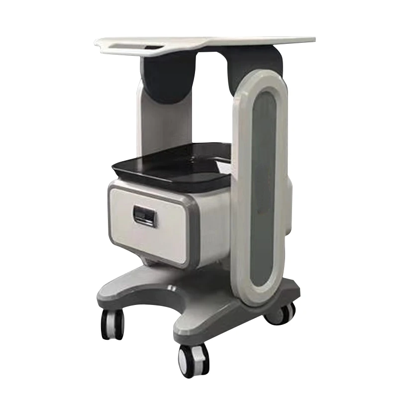 Beauty Equipment Cart Shelf Small Bubble Mobile Base Bracket Medical Dental Clinic Cart Beauty Tool Cart