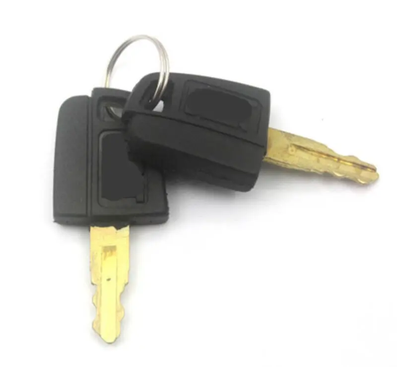 2PCS Key For Cat Excavator Heavy Equipment with OEM logo, 1 year warranty