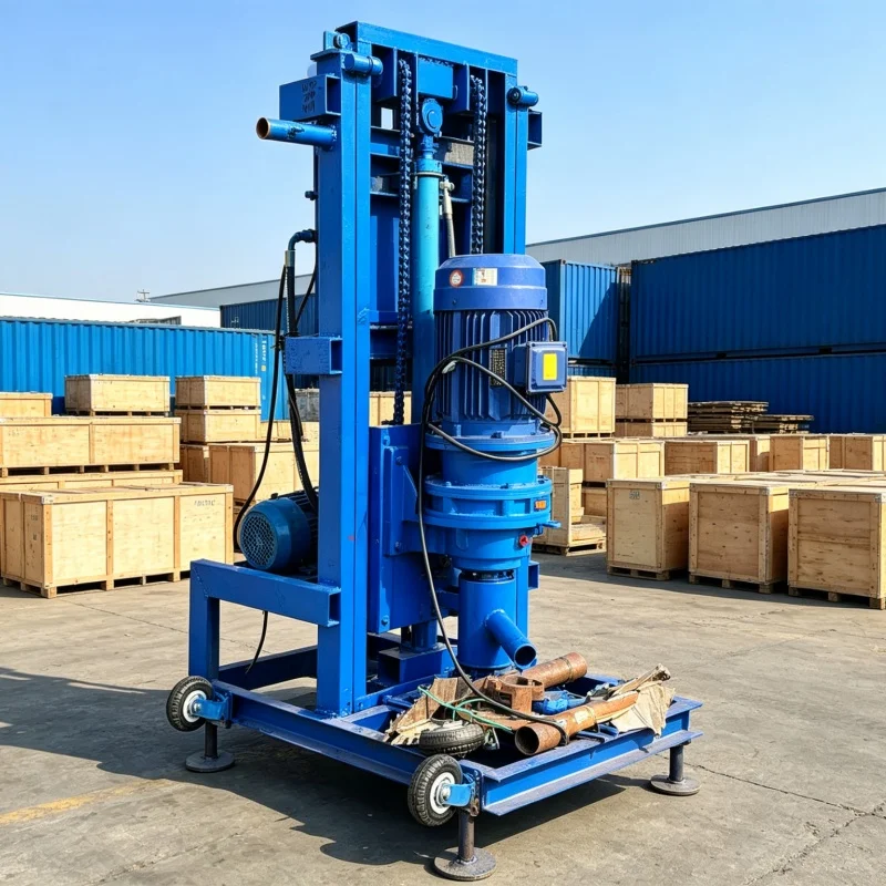 Customized Home Use Mini Water Well Drilling Rig 100m Portable Light Small Handheld Hydraulic Borehole Drilling Machine