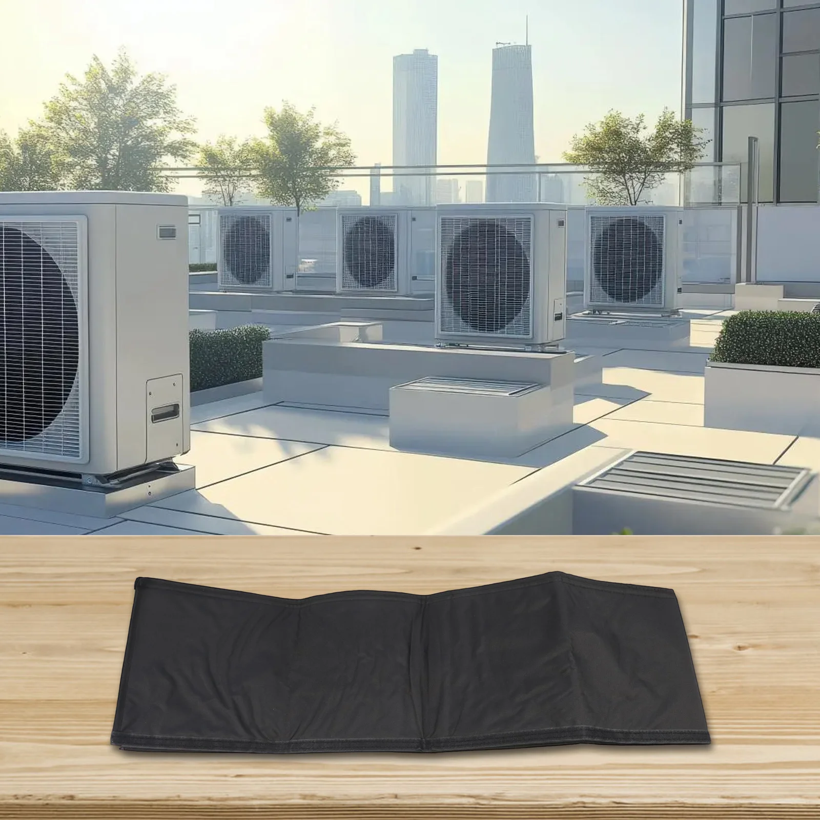 

Insulation Cover Wrap for Air Conditioner Pipes Enhances Thermal Performance and Protects Against Weather Damage