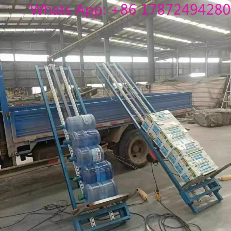 

2-10m Customizable Foldable Loader Hoist 500KG Heavy Duty Car-mounted Lifting Machine Remote Control Cargo Elevator