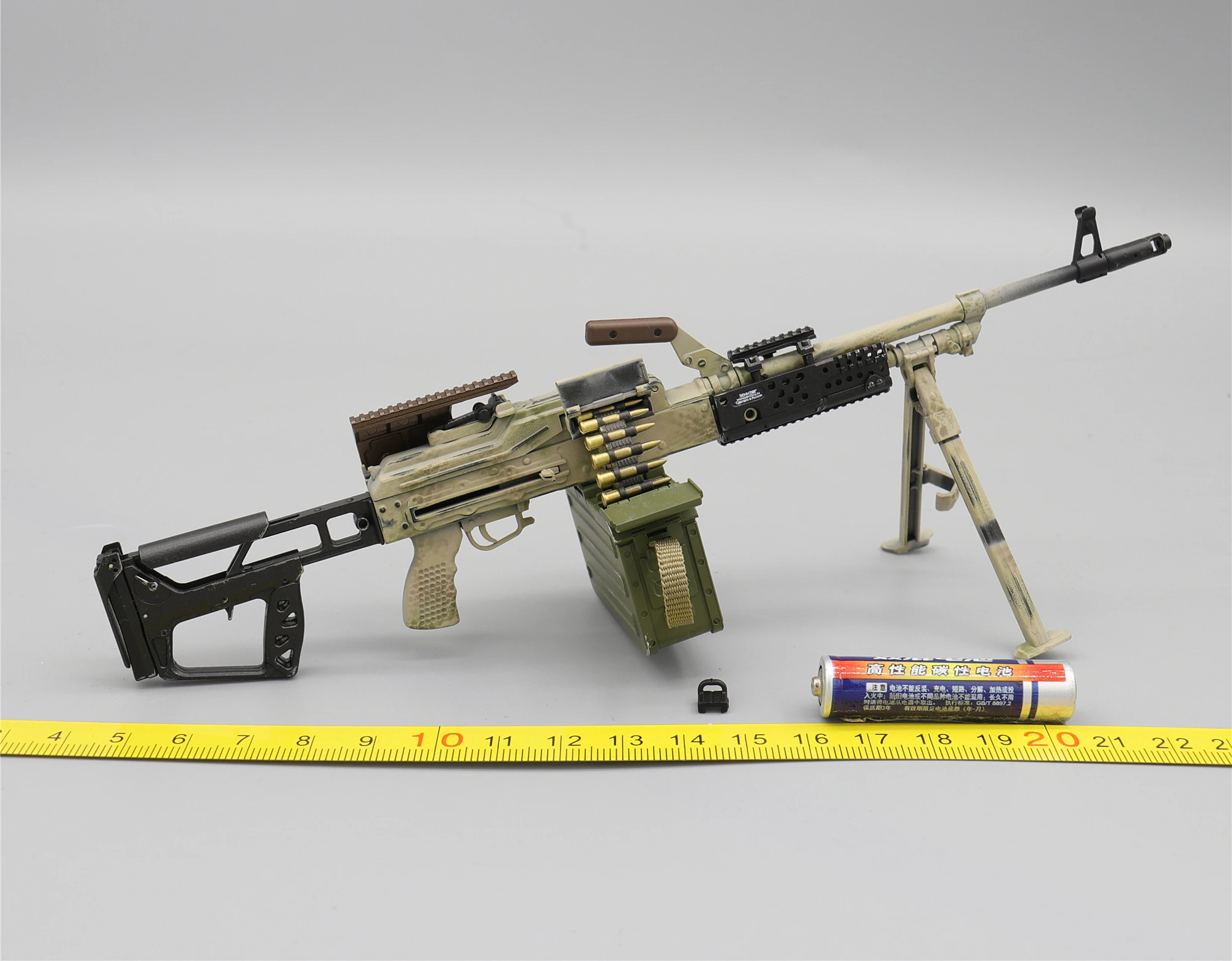 

ES 26060RA 1/6 Scale Soldier PKM Model for 12'' Special Forces