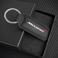 High Quality Car Keychain Gift Styling Emblem Key Ring Pendant For Mclaren 720S GT 570 600LT 540C P1 Alcantara Auto Accessories