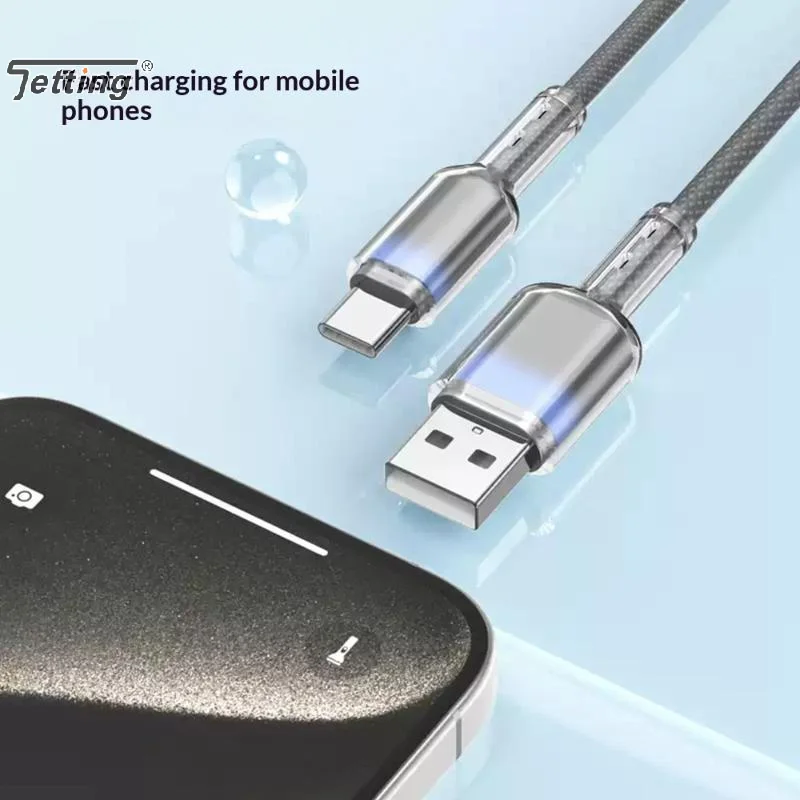 USB C Cable Fast Charging Cord For 17 16 15 Pro Max Air Type C To C Colorful Quick Charger Wire For Mobile Phones
