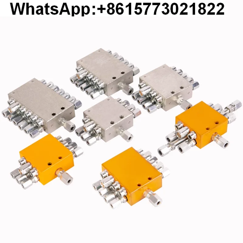 SSV مضخة توزيع مضخة الخرسانة شاحنة رصف ساني Zhonglian زبدة موزع الشحوم صمام توزيع JPQ التقدمي