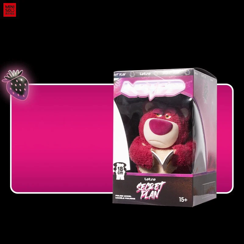 Miniso Disney Lotso Secret Project Theme Model Toy Story Doll Decoration Decoration Gift Christmas Presents Anime Peripherals