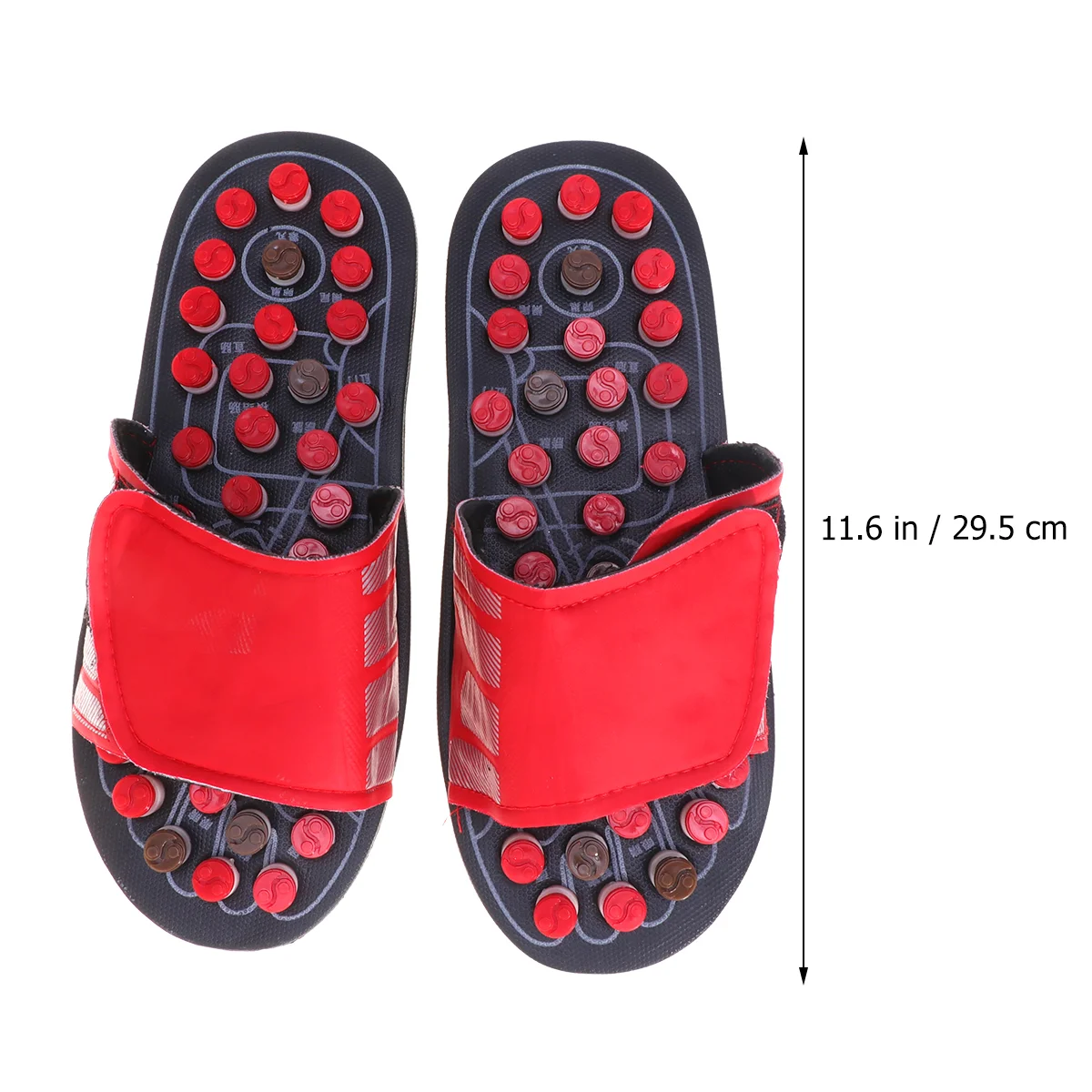 Accessories for Crutches Shiatsu Relax Slippers Summer Rotating Massage Sandals Health Shoes