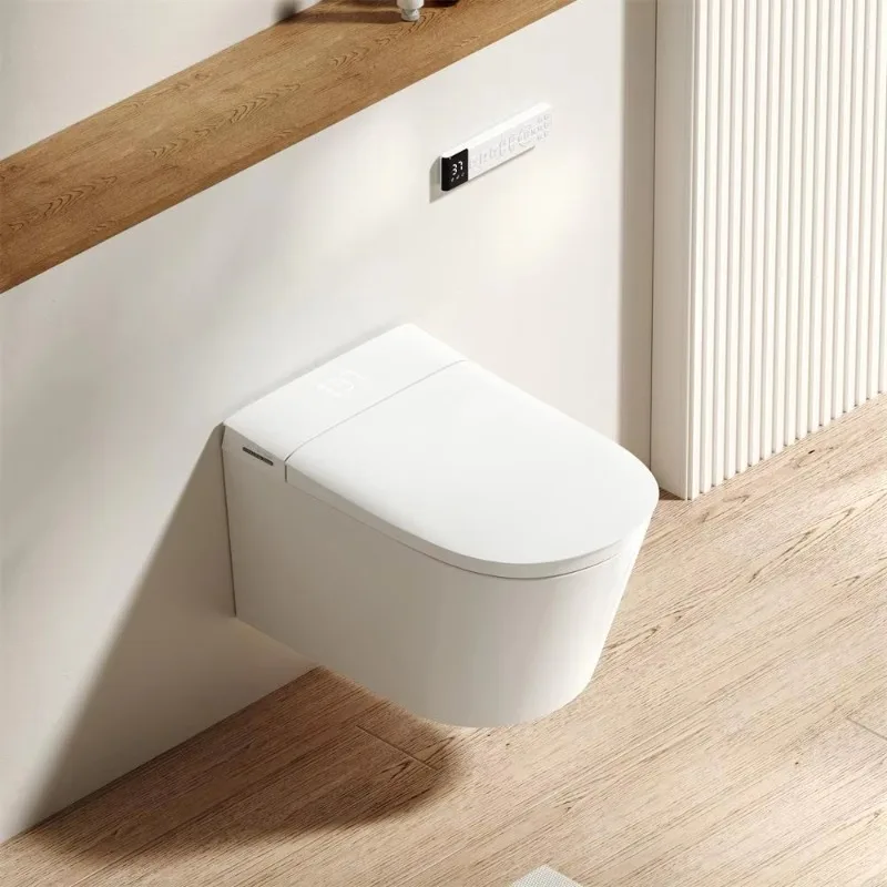 Rimless Smart Toilet Bowl Bidet Inodoro Toilette Inteligente Deodorization Electric Wall Mount Hung Intelligent Automatic Toilet