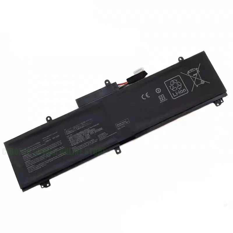 Imagem -02 - Bateria do Portátil 0b20003380100 15.4v 76wh 4800mah para Rog Zephyrus Gu502gu Gu502gv Gu532gu Gx502gw W500g5t cp Bateria do Portátil C41n1837