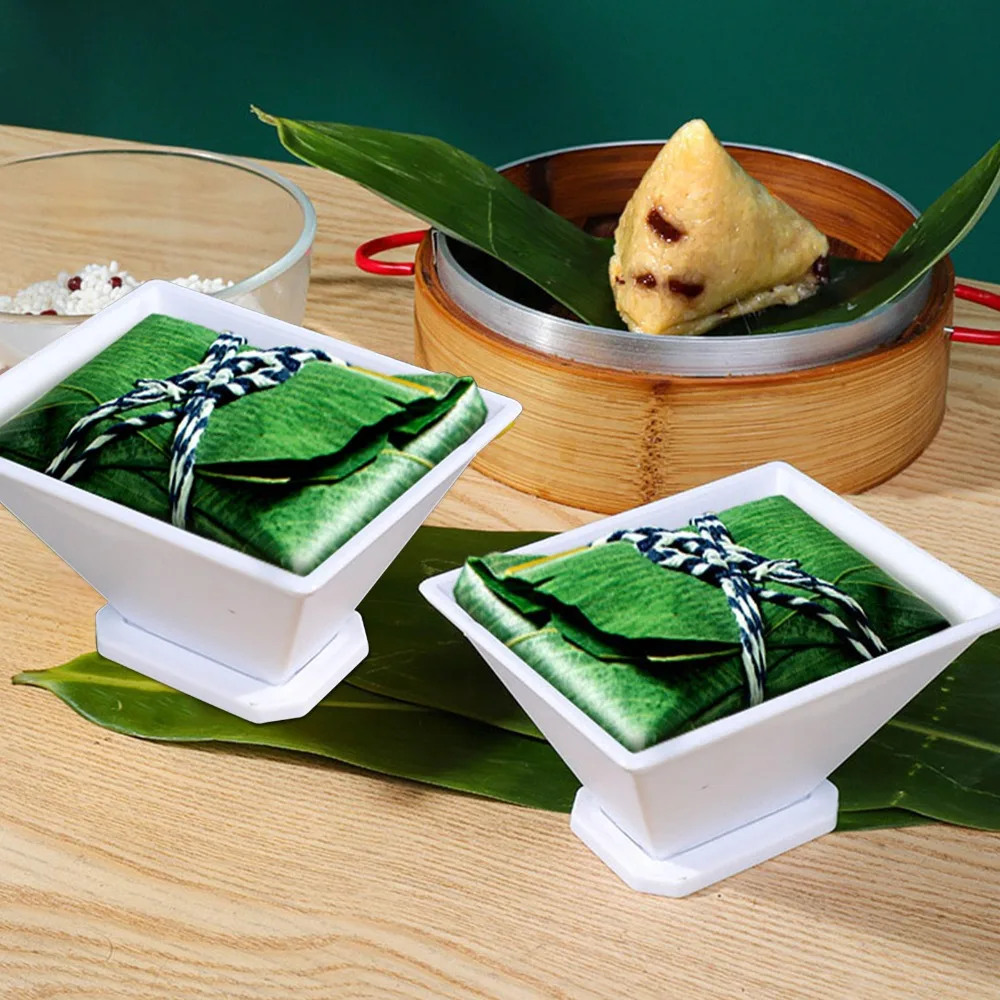 

Traditional Plastic Zongzi Mold Triangular Square Sticky Rice Dumplings Maker Kitchen Accessories For Traditional Chinese Food
