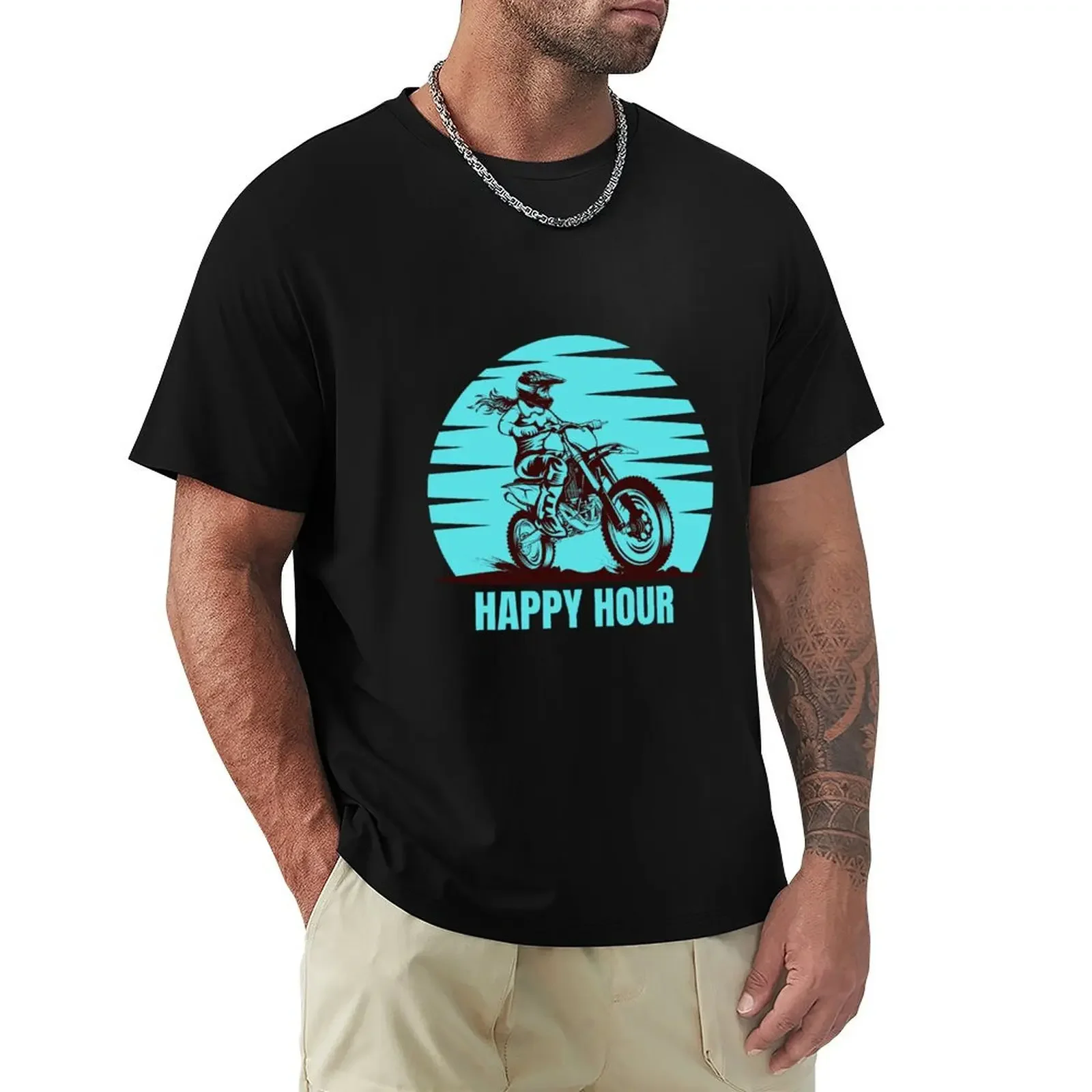 

Braydon Price Happy Hour Sunset Braydon Price T-Shirt vintage graphic tee baggy shirts anime stuff slim fit t shirts for men