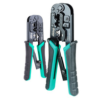 Pro'skit  4P/6P/8P Crystal Head Crimping Pliers UTP/STP Stranded Tool Pliers Network Cable Repair Stripping Hand Tool Pliers