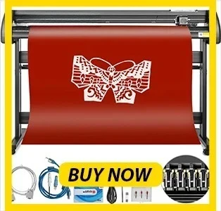 Automatic Vinyl Cutting Plotter 1350mm Sticker Paper Plotter USB Vinyl Cutter Plotter Software For DIY Advertising Printing