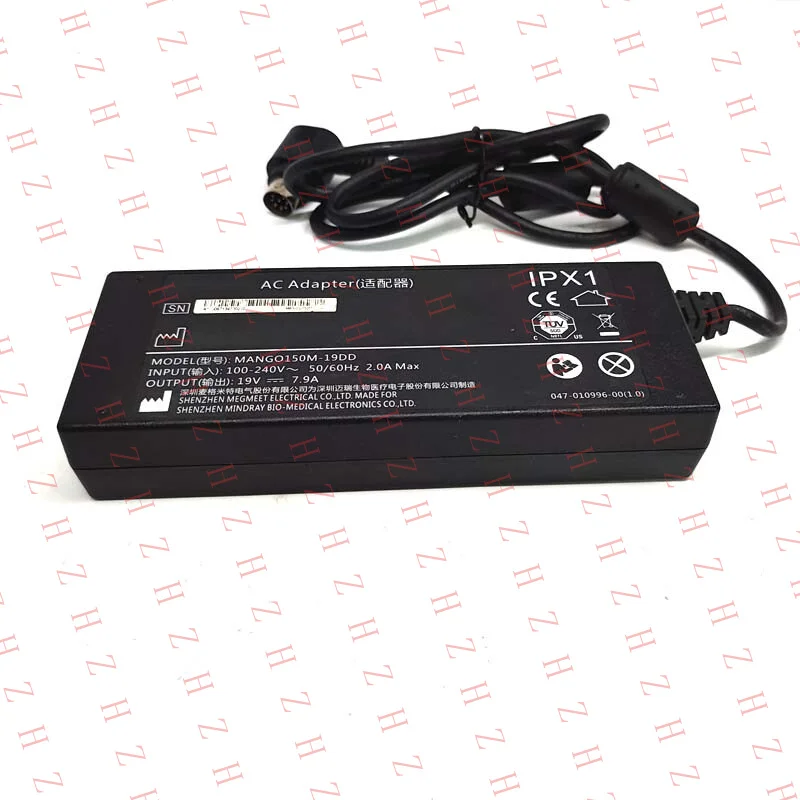 P+ for MANGO150M-19DD AC Adapter for Mindray M9 Ultrasound Monitor Charger