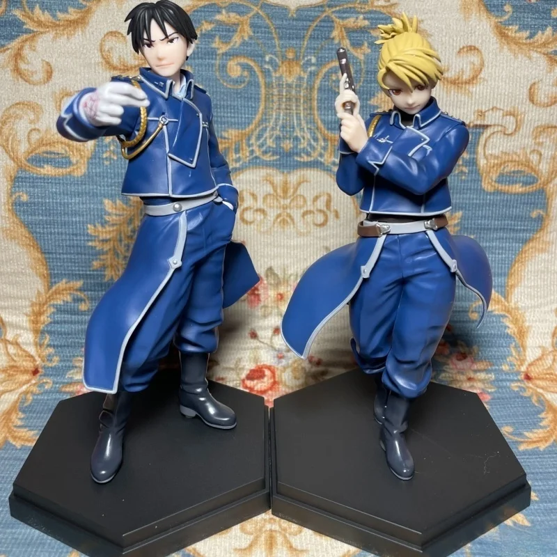 New Original Gsc Pop Up Parade Fullmetal Alchemist Fa Roy Mustang Riza Hawkeye Anime Figure  Action Figure Collection Model Gift