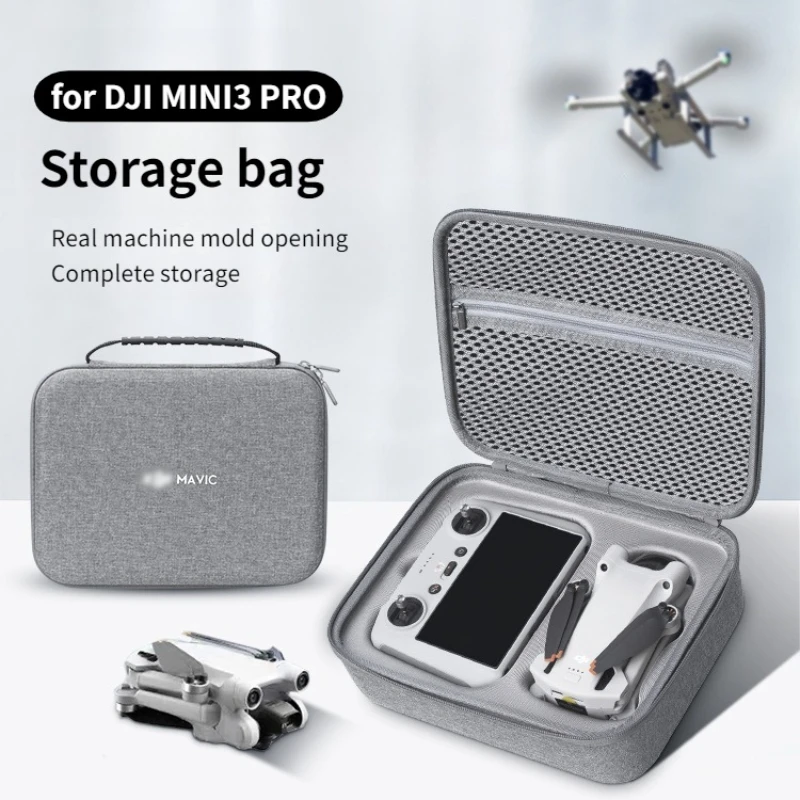 Carrying Case for DJI Mini 3 Pro/ Mini 3 Portable Storage Bag Snowflake Cloth+Lycra Handbag Mini3/Mini3 Pro Drone Accessories
