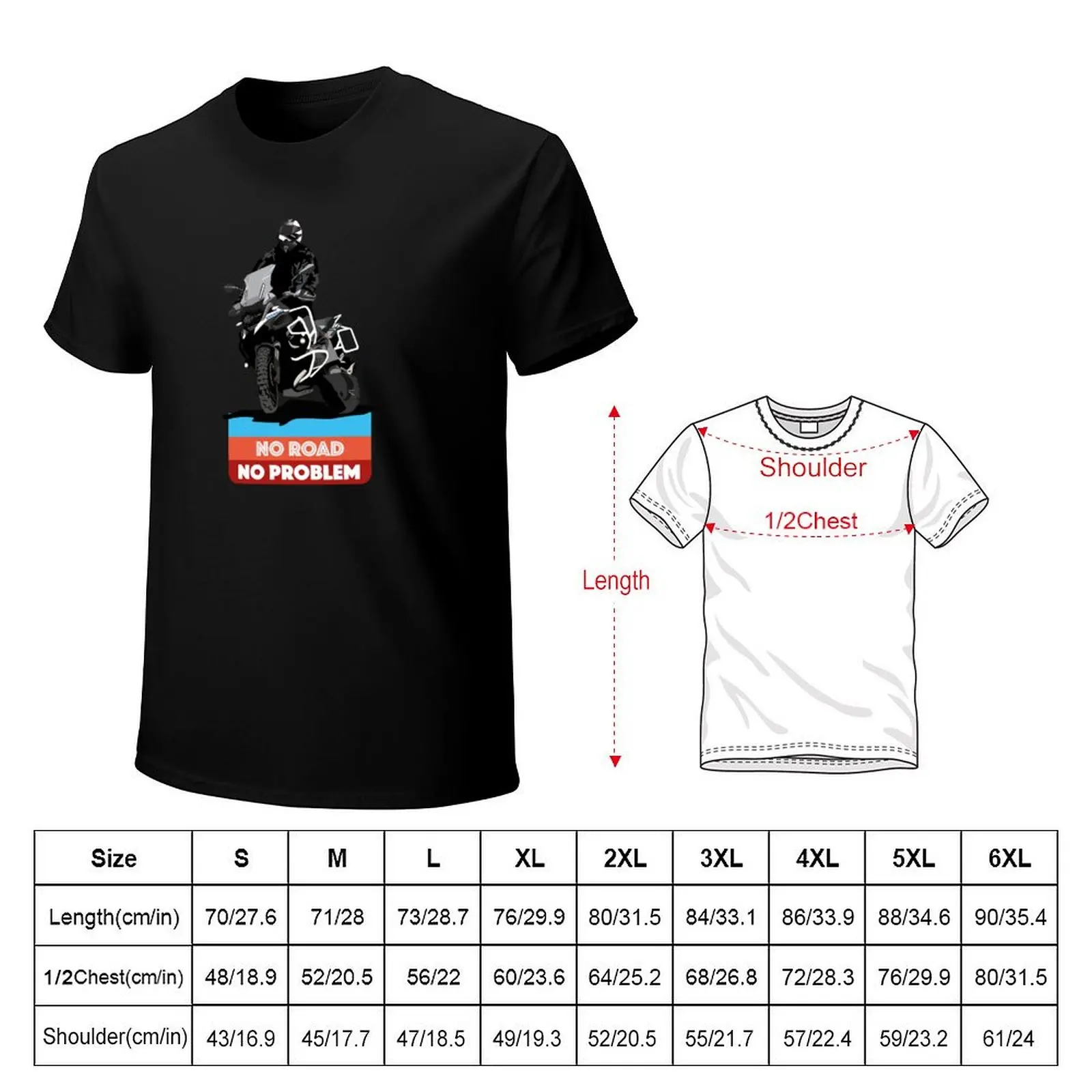 No Road, No Problem T-Shirt t shirts with prints T-Shirt