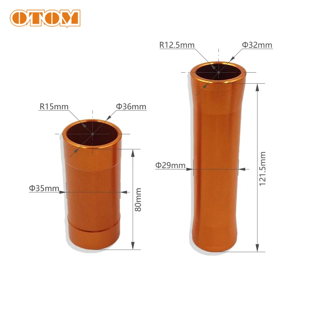 For KTM HUSQVARNA Motorcycle Front Rear Wheel Axle Hub Spacer Kit CNC Aluminum Liner Tube Collar Bearing Distance Center Bushing