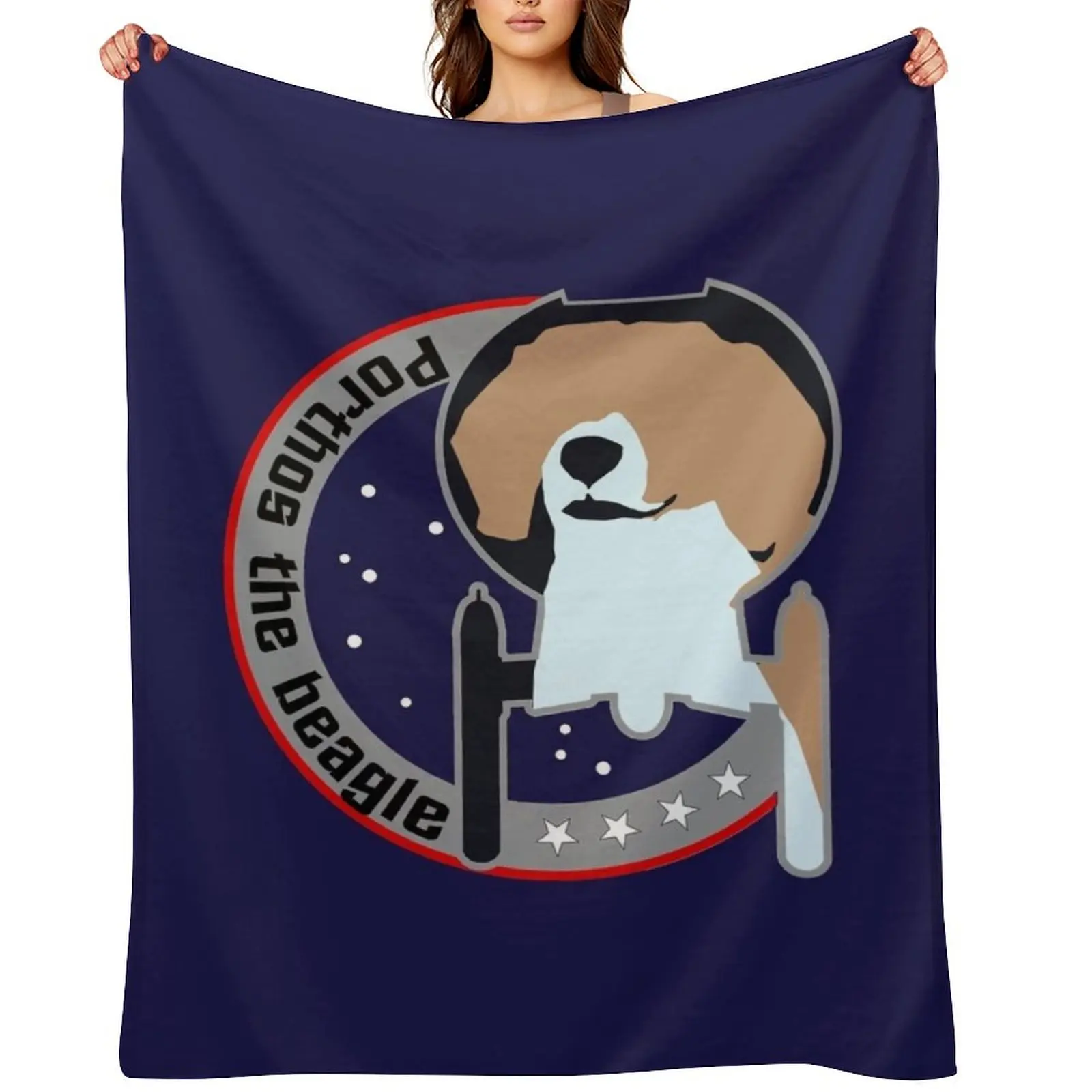 

Porthos - Star Trek, Enterprise Throw Blanket Cute Comforter Decorative Throw Soft Blankets