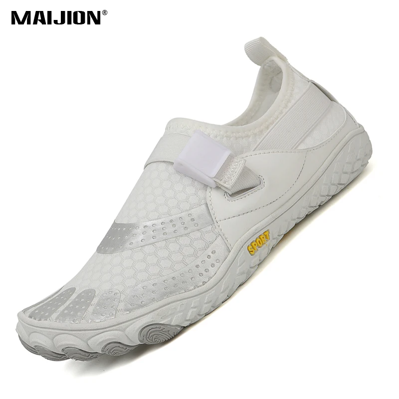 Men Non-slip Light Water Shoes Women Breathable Quick Dry Beach Aqua Shoes Wading Shoes for Outdoor Surfing Fishing Boating