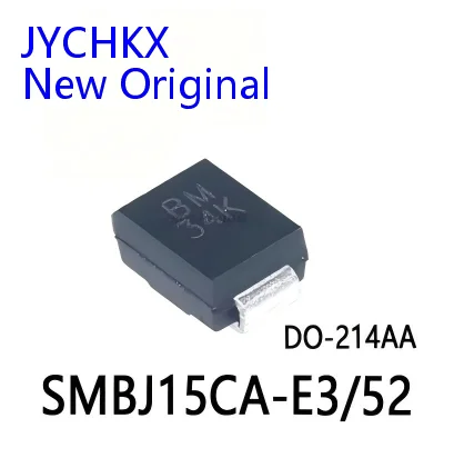 20PCS SMBJ15CA‑E3/52 SMBJ15CA SMB Surface Mount TVS Diode Chip Electronic Component For Circuit Surge Protection
