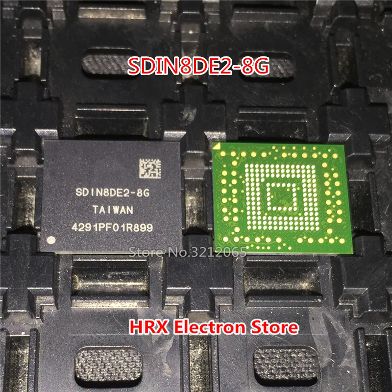 100% New Original SDIN8DE2-8G BGA EMMC SDIN8DE2 8G (1-10piece)