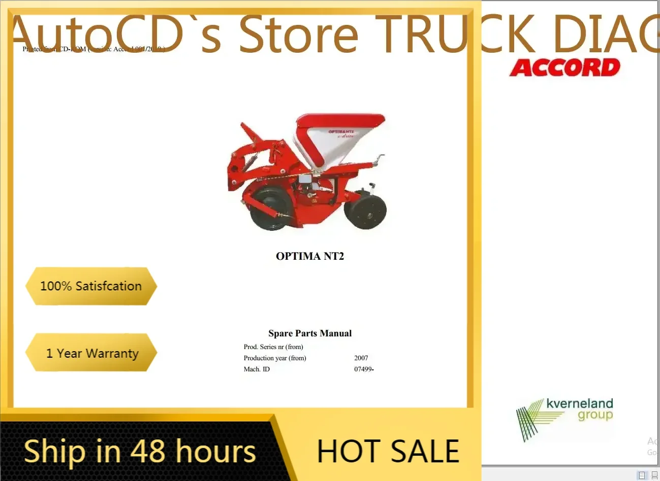 

AutoCD Accord Agricultural 3.17 GB PDF Spare Parts Manual 2019