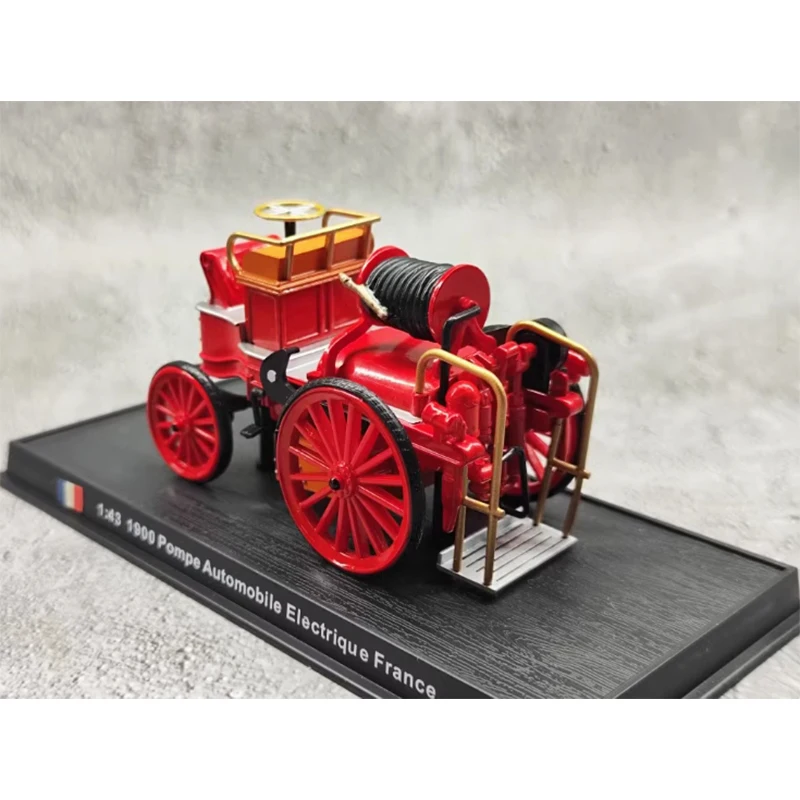 Amer 1/43 francês 1900 pompe automóvel liga motor de bombeiros modelo de carro presentes de feriado coleção de brinquedos display estático