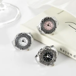 Fashion trend couple ring watch creative new finger watch