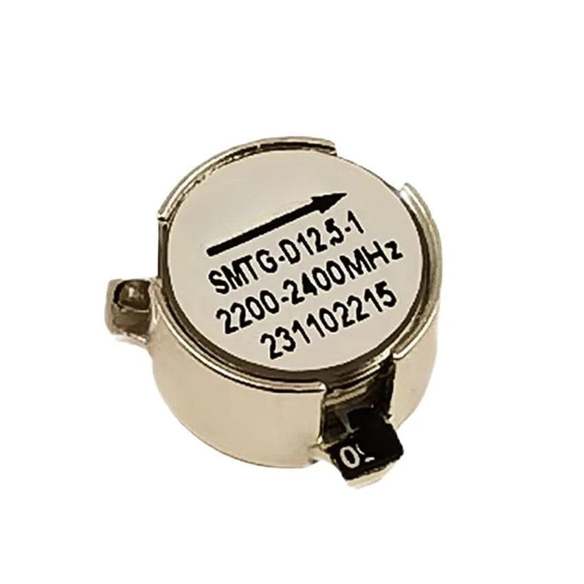 SMTG-D5-1-2200 -2400MHz 30W 2200-2400MHz Ultra Low Insertion Loss 0.5 DB Isolation Miniaturized Surface Mount RF Isolator