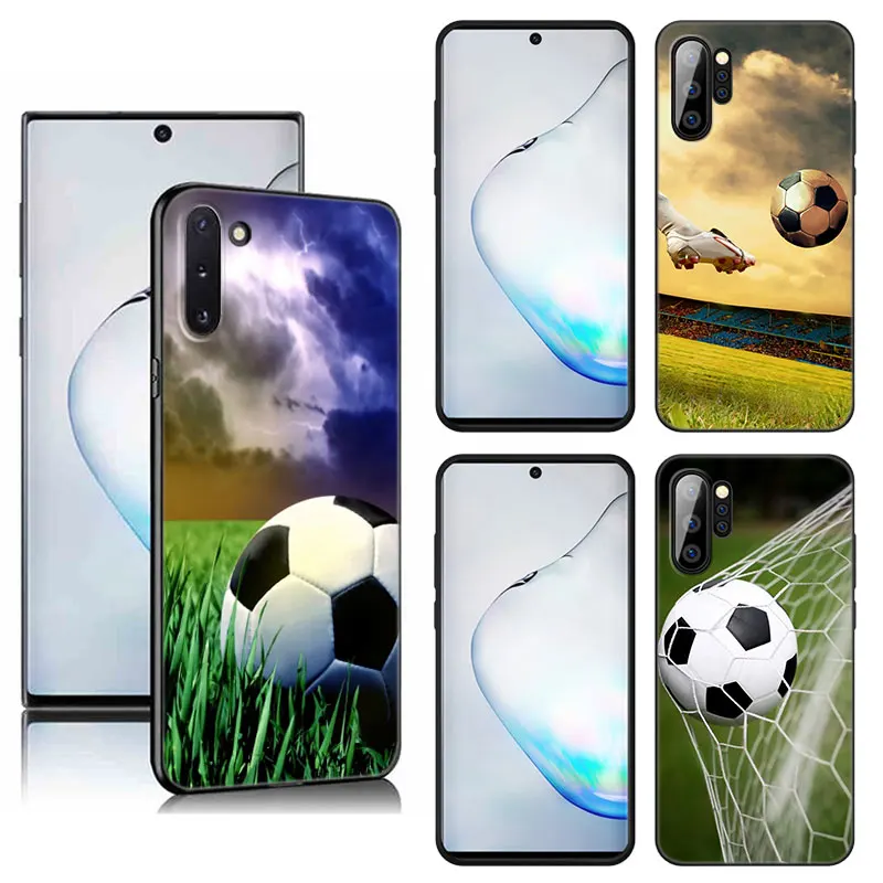 Football Field Phone Case For Samsung M30 M31 S Note 10 20 M04 M13 M32 4G M14 M23 M33 M34 M42 M52 M53 M54 5G M11 M12 M21 M22 M51