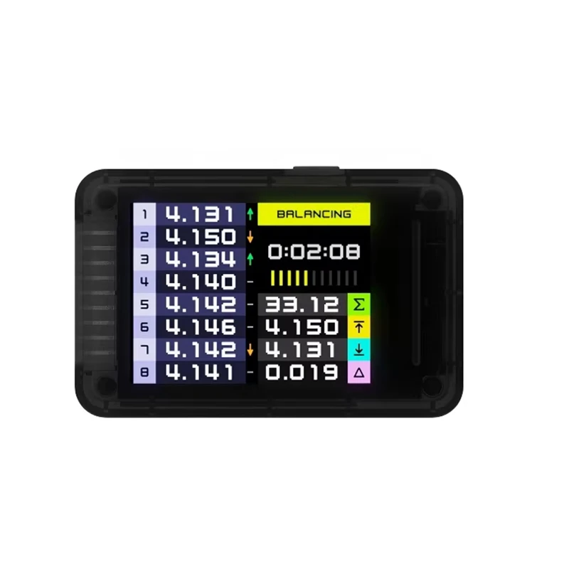 ISDT BL8 Smart Battery Checker Active Balancer 2‑8S LiPo Battery Voltage Tester 3A Balance Current Support APP for RC FPV Drone