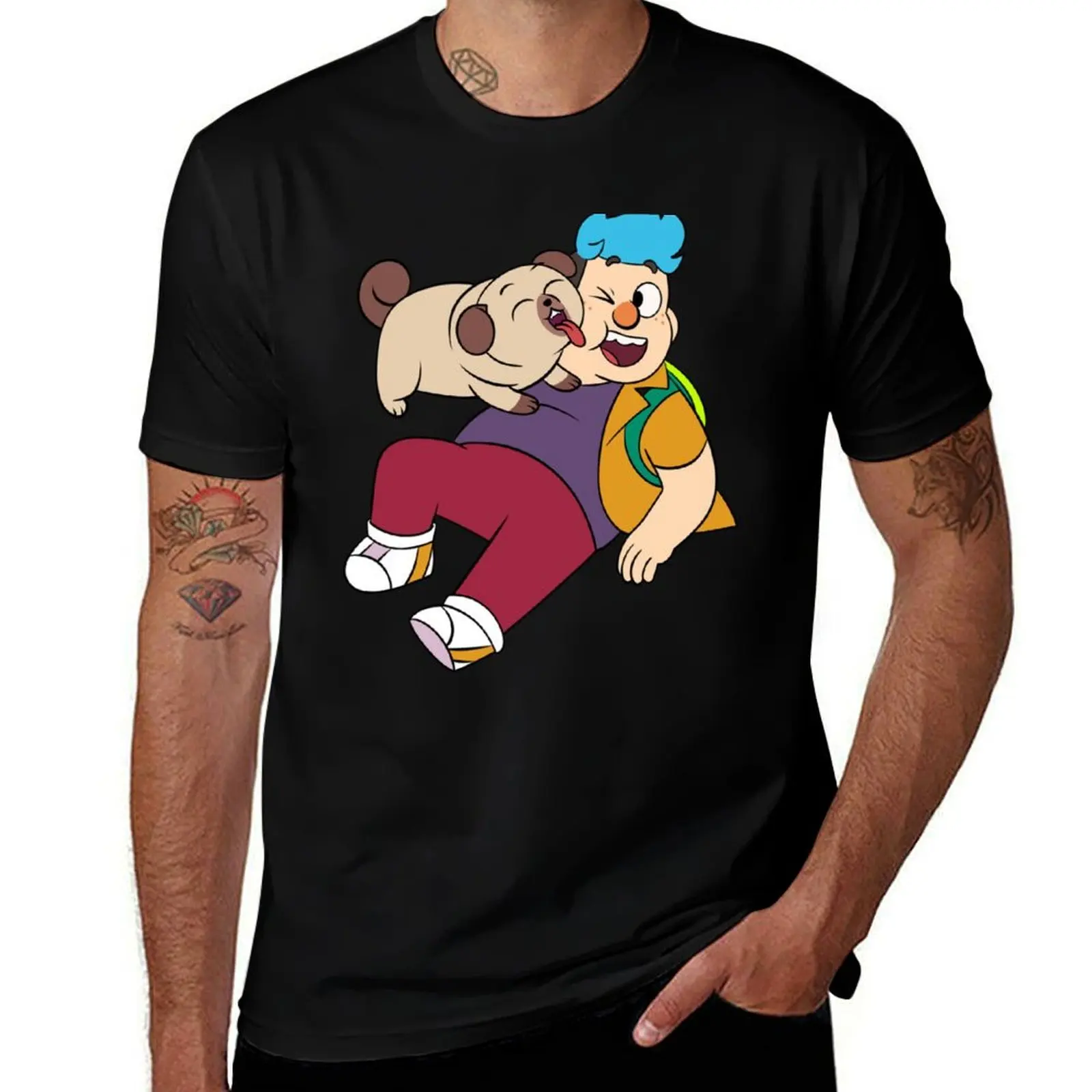 Barney and Puglsey - Dead End Paranormal Park T-Shirt anime t shirts oversize T-Shirt