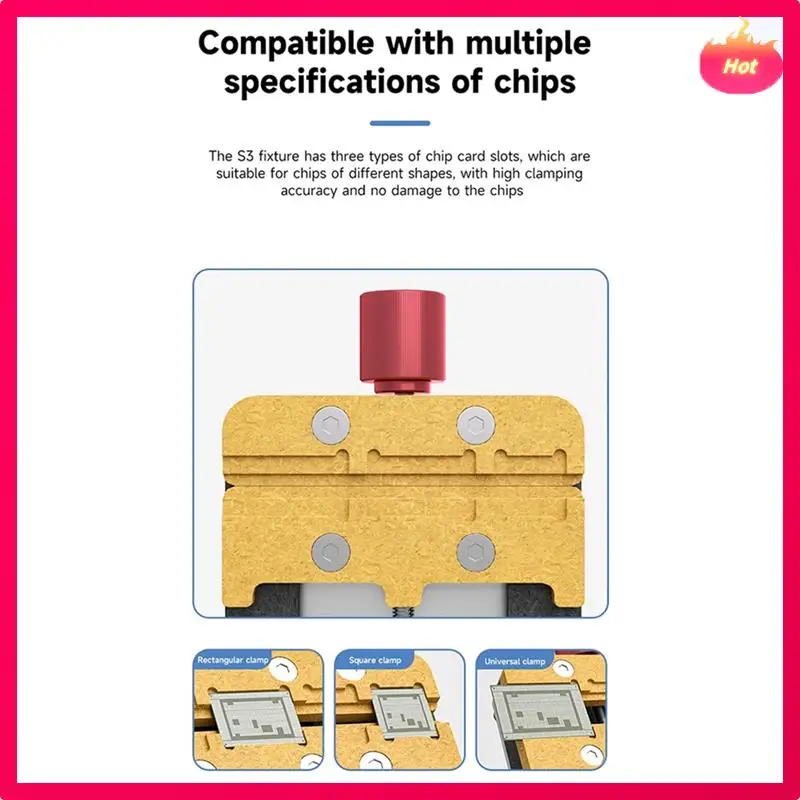 

Universal S3 Multifunctional Mobile Phone PCB Holder Heating Clamping Fixture For Phone Motherboard Desoldering Repair