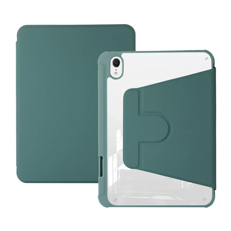 

For iPad 7/8/9 (2017) protective case 720-degree rotating cover pro11 tablet with pen slot