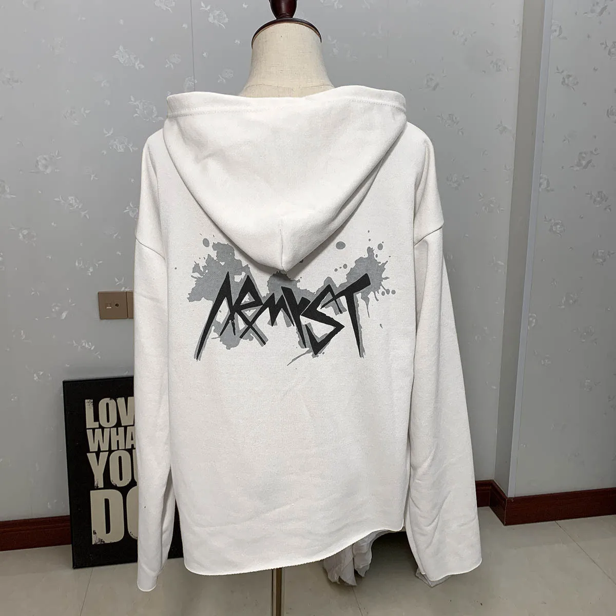 

Artist Series Jungkook Spring Autumn Loose Zipper Hoodie Street Style Open Cardigan Long Sleeve Fleece Lined Men's Sweat...