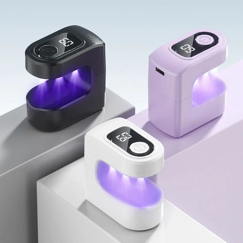 Secagem rápida mini secador de unhas luz único dedo cura eficiente led lâmpada do prego 3w portátil usb máquina secador de unhas loja de beleza