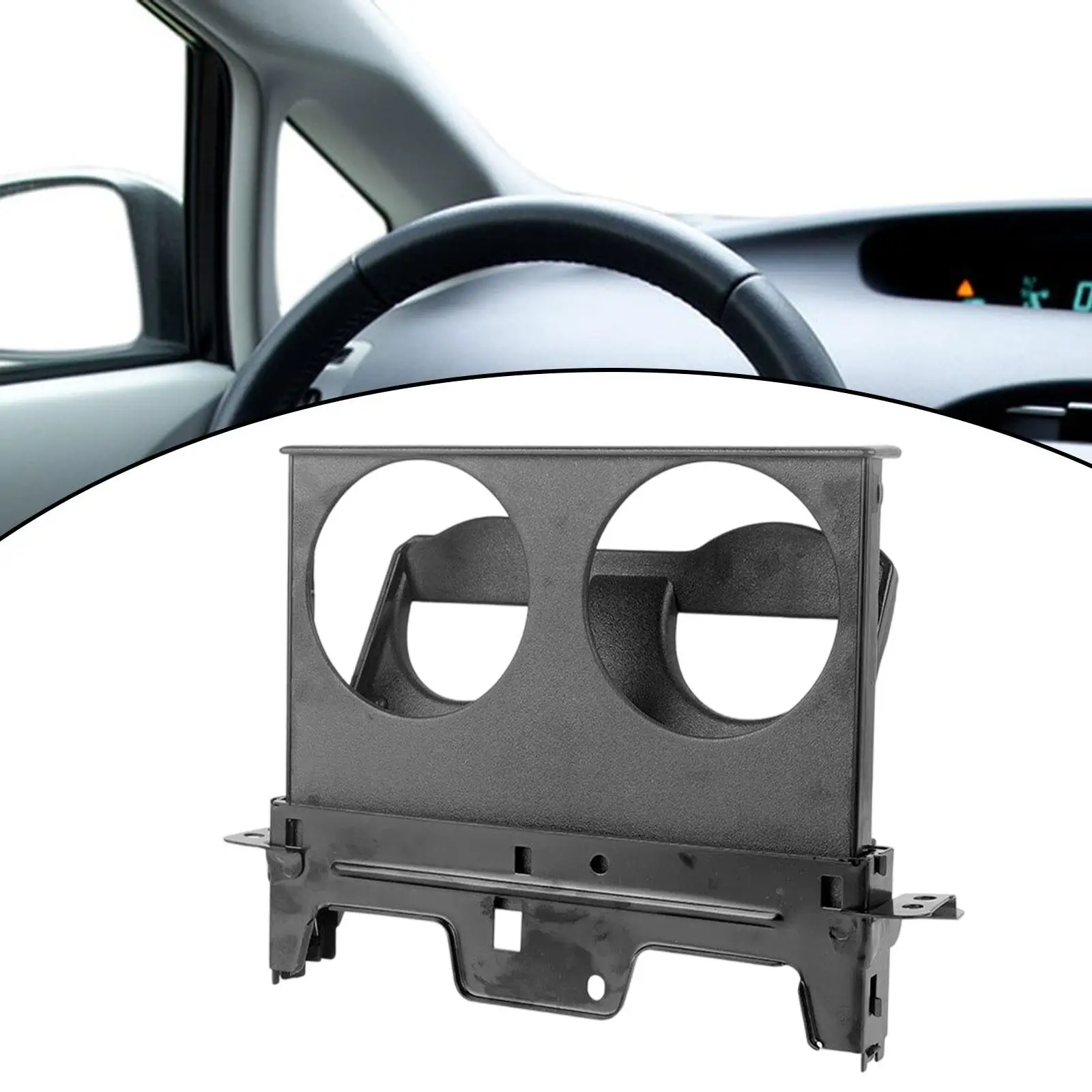 

Instrument Panel Two Pull Out Cup Holder 5562089103 Practical Replacement for Pickup 1989-1995 Hilux Car