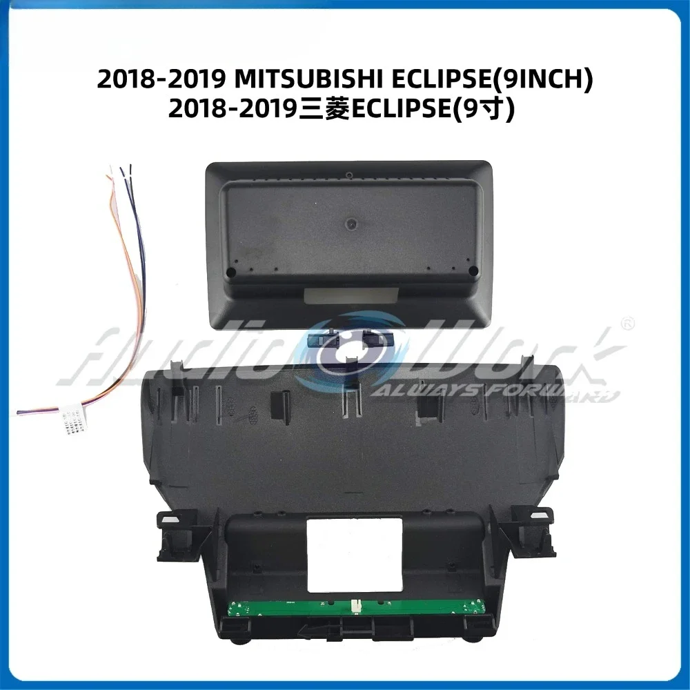 

For 2018-2019 MITSUBISHE ECLIPSE 9 Inch Car Radio Stereo GPS MP5 Android Player 2 Din Fascias Panel DashBoard Frame Cover