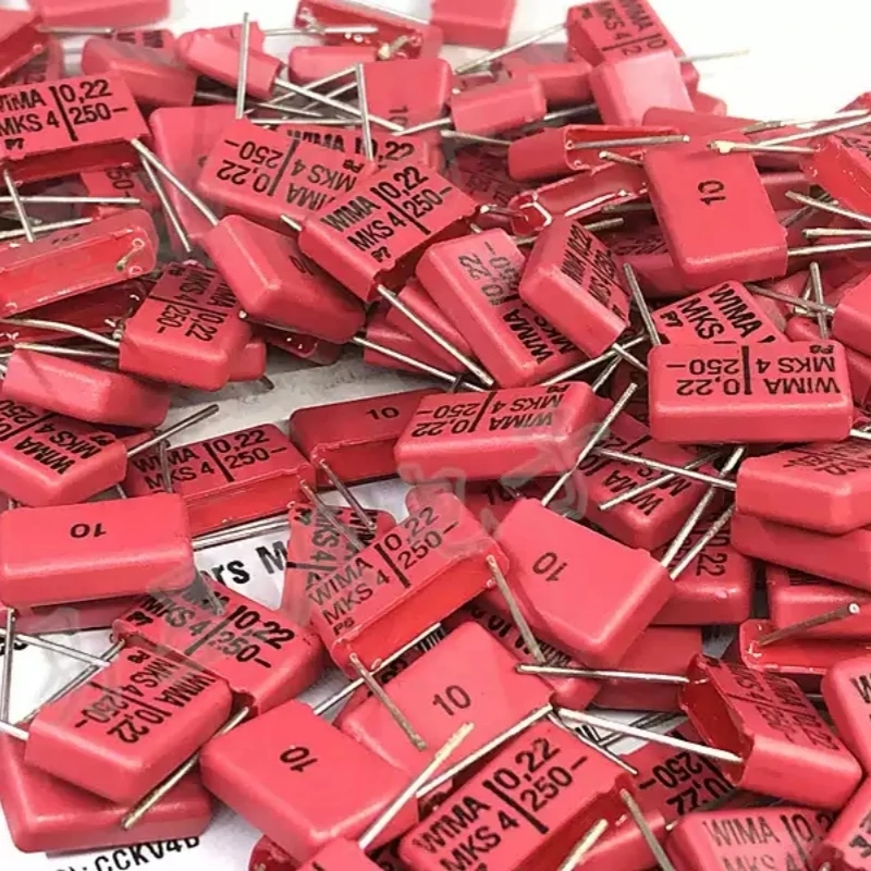 0.22UF 250V imported Weima WIMA 250V224 220NF U22 MKS4 audio fever capacitor