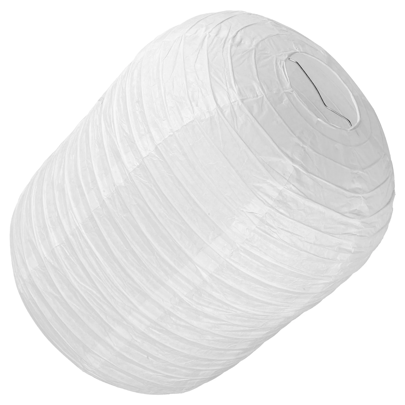 

1pcs Paper Lantern Foldable DIY White Paper Lanterns Folding Lanterns Hanging Home Decor Festival Lighting Accessories