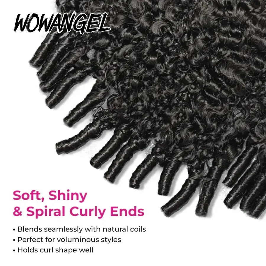 Burmesische Lockenperücke mit spiralförmigen Lockenenden, 13x6 HD-Spitzenfrontperücke aus Echthaar, 250% vorgezupftes brasilianisches Haar für Frauen – Detail 6