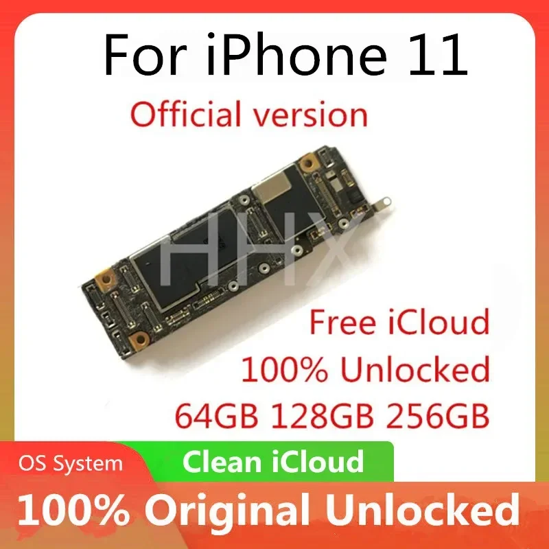 2025! Clean iCloud Mainboard For iPhone 11 Full Working Motherboard Support OS Update Logic Board Plate 11 Pro Max